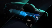 Предварительные изображения Kia Concept EV9 были представлены перед выставкой AutoMobility LA, которая стартует на следующей неделе. Kia представит свою совершенно новую электрифицированную версию внедорожника 17 ноября в конференц-центре Лос-Анджеле