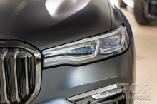 106256 Матовый черный BMW X7 G07 – Оклейка полиуретаном STEK DYNOmatt