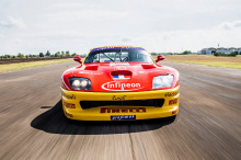 Работа над 550 GTC началась после того, как дорожный 550 был снят с производства и заменен на 575. Оба 550 GTC автомобиля были доставлены французской команде JMB Racing для участия в гонках сезона FIA GT 2003 года. Оформленный в красном цвете Rosso C