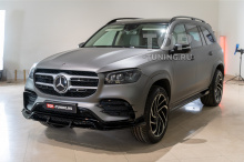 106431 Тюнинг обвес для Mercedes-Benz GLS X167 в сером матовом цвете