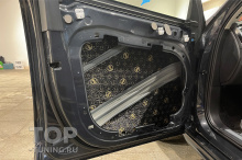 106703 шумоизоляция дверей и арок для нового Volvo XC90