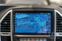Навигатор на полный экран в Мерседес-Бенц Вито W447 Tourer 119 CDI 2021