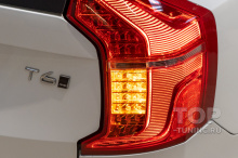 107013 Переделка американских фонарей под Европу для Volvo XC90 с красными поворотниками