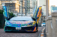 Итальянский архитектор и художник из Токио создала новый арт-кар на основе Lamborghini Aventador SVJ.