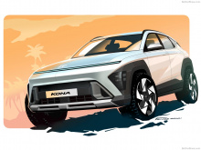Это наш первый официальный взгляд на новое второе поколение Hyundai Kona, и,  хотя дизайн, возможно, радикально изменился по сравнению с оригиналом, корейский кроссовер по-прежнему будет предлагать ряд гибридных, полностью гибридных и чисто электриче