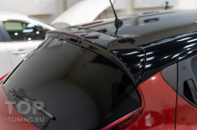 Монтаж спойлера GT ABS на Nissan Juke YF15 – сравнение До и После