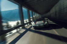 Lamborghini Huracan Sterrato покорил итальянскую лыжную трассу