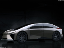 Длина LF-ZC составляет 4750 мм, ширина 1880 мм и высота 1390 мм, что делает его размером примерно с BMW i4 и Tesla Model 3. Lexus называет язык дизайна LF-ZC «провокационной простотой» — и он, безусловно, выделяется на фоне других своей концептуально