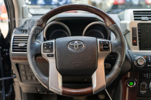 Установка руля Ego Skill для Toyota Land Cruiser Prado 150