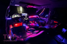 Купить светодиодную подсветку в салон Lexus LX570 с установкой под ключ в Москве
