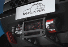 M-Hunter входит в линейку M-Hero от Dongfeng, которая по-китайски называется Mengshi. Бренд Mengshi берёт своё начало от гражданской версии китайского военного автомобиля Hummer.