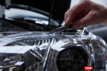 108285 Заменить линзы в фарах, установить спортивный руль, отполировать кузов Toyota Camry 40 под ключ в Москве