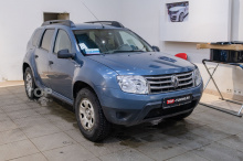 108455 Модернизация штатной внешности дорестайлингового Renault Duster I