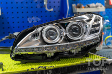 108867 Замена линз Mercedes W221 под ключ в Топ Тюнинг Москва