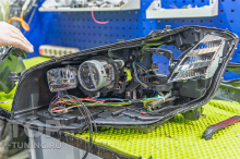 Замена линз Mercedes W221 под ключ в Топ Тюнинг Москва