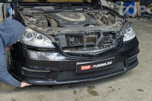 108867 Замена линз Mercedes W221 под ключ в Топ Тюнинг Москва