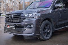 Антихром и премиум обвес Executive для Toyota Land Cruiser 200