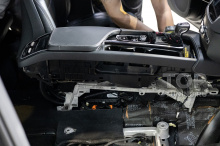 108942 Установка системы обдува в салон для среднего ряда на Volvo XC90 II