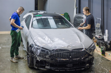 Весь кузов в STEK DYNOshield + антихром для BMW 8 серии II рест в Топ Тюнинг 