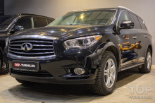 Оклейка зоны риска + установка би-линз для Infiniti QX60 1 рест в Топ Тюнинг