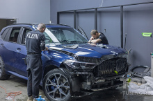 109087 Весь кузов и лобовое стекло BMW X5 G05 в защитную пленку