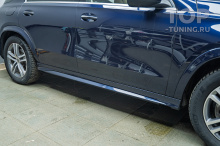 Доводчики в двери, шумоизоляция и силовые пороги-ступени для Mercedes GLE V167