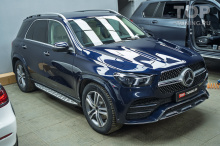 Доводчики в двери, шумоизоляция и силовые пороги-ступени для Mercedes GLE V167