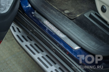 109197 Доводчики в двери, шумоизоляция и силовые пороги-ступени для Mercedes GLE V167