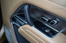 Полная химчистка салона + керамика кожи для нового Range Rover 