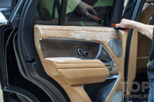 109799 Полная химчистка салона + керамика кожи для нового Range Rover