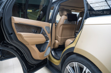 109799 Полная химчистка салона + керамика кожи для нового Range Rover