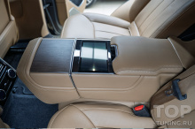 Полная химчистка салона + керамика кожи для нового Range Rover 