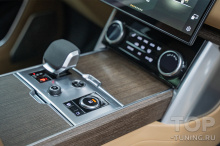 Полная химчистка салона + керамика кожи для нового Range Rover 