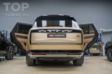 Полная химчистка салона + керамика кожи для нового Range Rover 