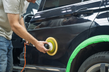 110067 Зона риска Volkswagen Tiguan 2021 в полиуретановую пленку + керамика кузова