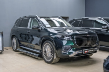 Оклейка кузова Mercedes-Benz Maybach GLS  2024 в Топ Тюнинг Москва