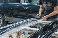 Оклейка кузова Mercedes-Benz Maybach GLS  2024 в Топ Тюнинг Москва