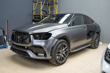 110184 Оклейка всего кузова в сатиновый полиуретан для Mercedes-Benz GLE53 AMG