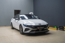 Динамическая подсветка 24 в 1 в салон новой Hyundai Elantra CN7 рестайлинг