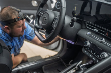 110214 Динамическая подсветка 24 в 1 в салон новой Hyundai Elantra CN7 рестайлинг