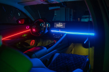 110214 Динамическая подсветка 24 в 1 в салон новой Hyundai Elantra CN7 рестайлинг