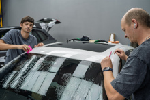 Защита зоны риска + PDR удаление вмятин для нового BMW M4