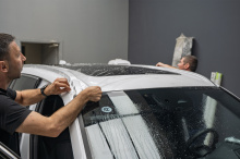 110238 Полная оклейка кузова + защита лобового для Geely Monjaro рестайлинг