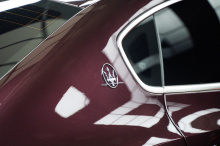 Тюнинг + полировка + оклейка передней оптики Maserati Quattroporte 2017