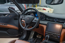 110281 Тюнинг + полировка + оклейка передней оптики Maserati Quattroporte 2017