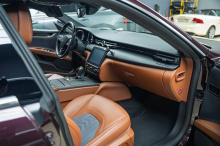 110281 Тюнинг + полировка + оклейка передней оптики Maserati Quattroporte 2017