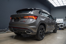 110289 Полная оклейка Skoda Kodiaq GT антигравийной пленкой