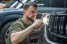 Оклейка пленкой всего кузова Skoda Kodiaq GT 2016-2022