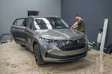 110289 Оклейка пленкой всего кузова Skoda Kodiaq GT 2016-2022