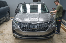 Оклейка пленкой всего кузова Skoda Kodiaq GT 2016-2022